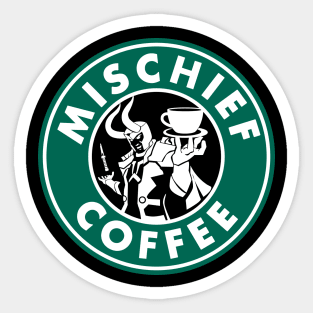 Mischief Coffee Sticker